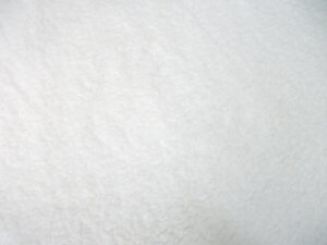Minky ύφασμα προβατάκι λευκό με το μέτρο απαλό και μονόχρωμο