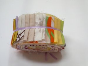 Κομμένες λωρίδες υφάσματος jelly roll για patchwork-quilting
