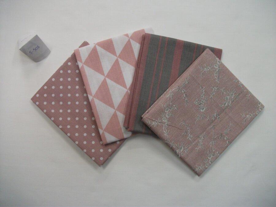 Fat quarter 501 pre cut σετ 4 τεμαχίων για patchwork/quilting