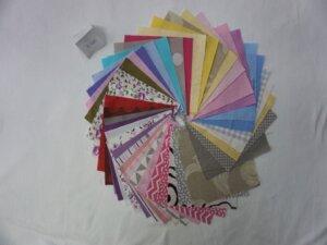 Charm pack 210, pre-cut υφάσματα για patchwork/quilting, σετ 40 τεμαχίων