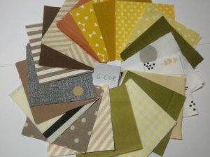 Pre-cut υφάσματα mini charm για patchwork-quilting