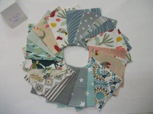 Pre-cut υφάσματα mini charm για patchwork-quilting