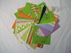 Pre-cut υφάσματα charm pack για patchwork-quilting