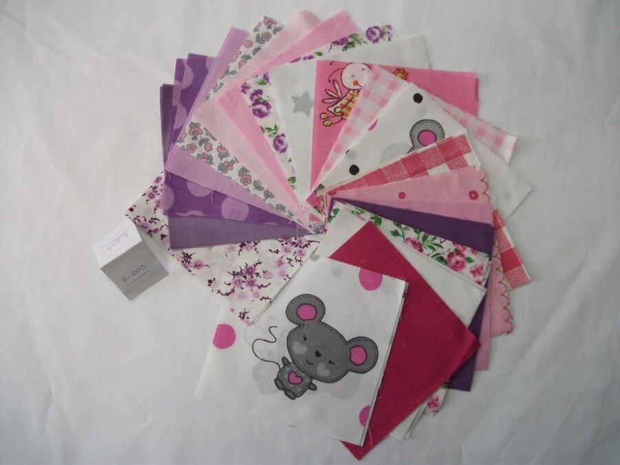 Pre-cut υφάσματα charm pack για patchwork-quilting