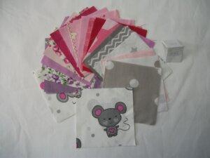 Pre-cut υφάσματα charm pack για patchwork-quilting