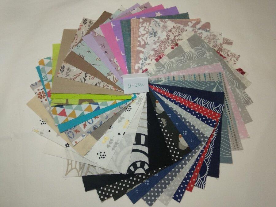 Pre-cut υφάσματα charm pack για patchwork-quilting